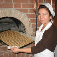 i 'baci di dama' preparati da Anna