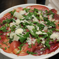 bresaola, rucola e grana